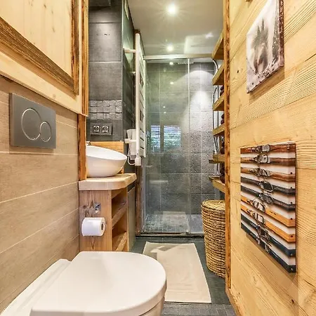 Ferienwohnung Le Hameau des Neiges Praz-sur-Arly Exterior foto